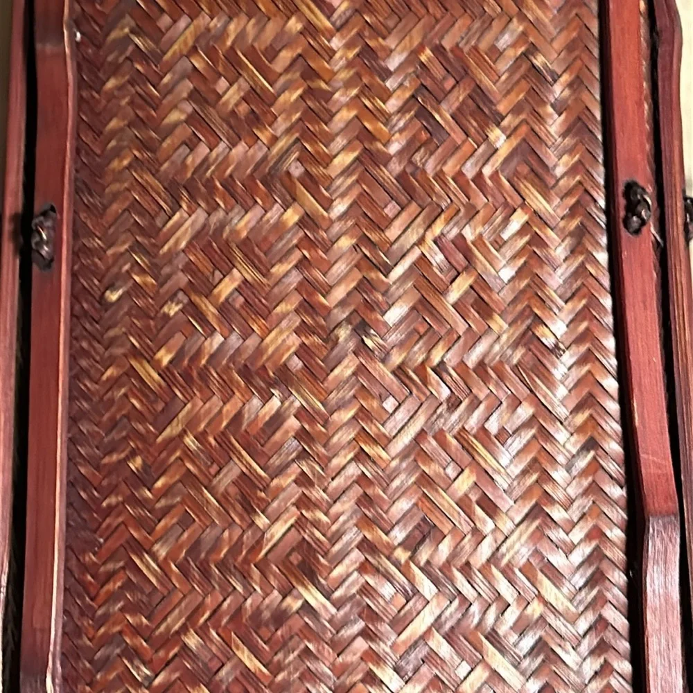 VINTAGE JAPANESE IKEBANA VASE/BASKET Late Meiji Period Height 19” - Picture 3 of 12